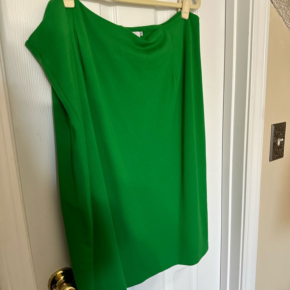 Dainty Jewells Green Pencil Skirt